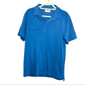 Linksoul Men's Blue Polo Shirt Size Medium